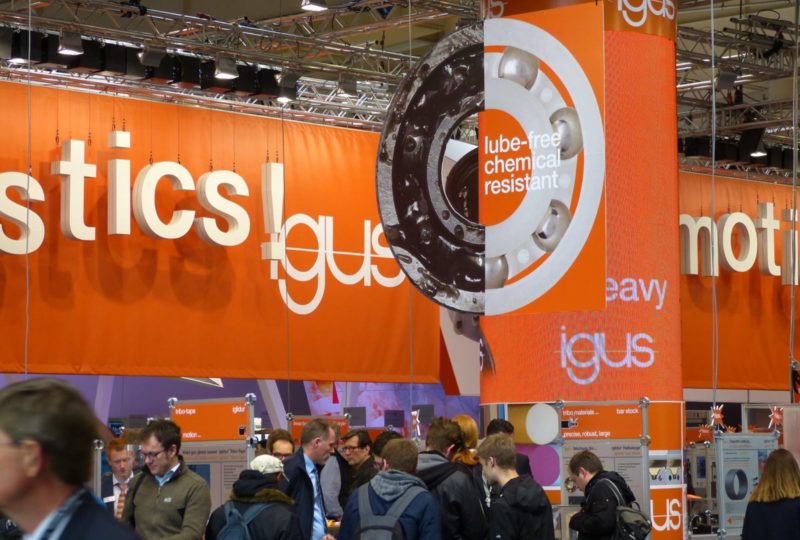 CNC Sonderanfertigungen Messestand igus CNC Sonderanfertigungen Messestand igus