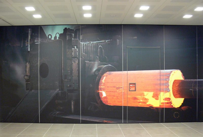 Digitaldruck Folierung Trennwand Digitaldruck Folierung Trennwand