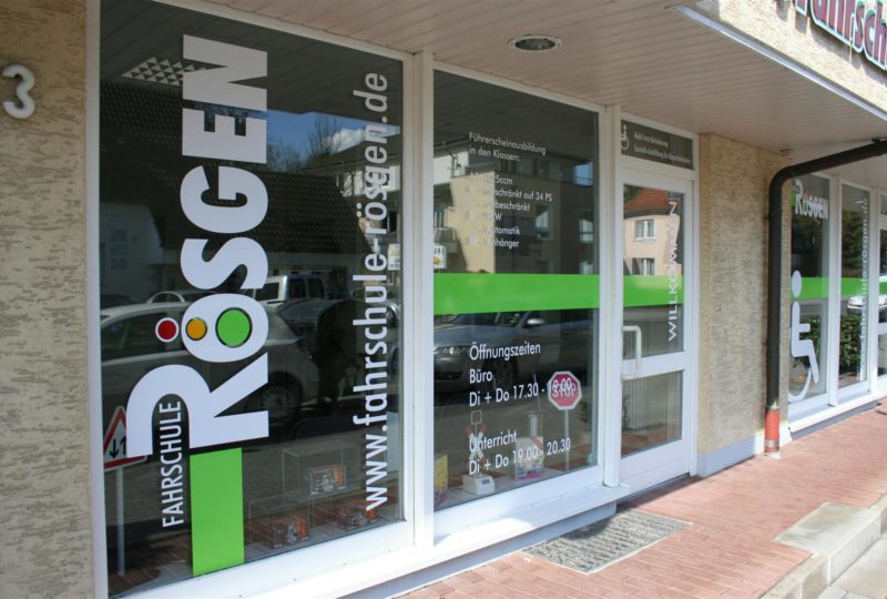 Schaufenster Folierung Rösgen Schaufenster Folierung Rösgen