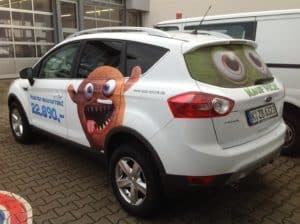 KFZ Folierung Ford Monster